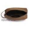 Buy cheap Customized luxury canvas Korean makeup pouch travel cosmetic bag,Promotional Eco friendly Cotton Canvas Zipper Makeup Co from wholesalers