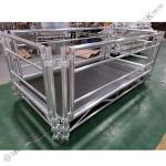 Portable Outdoor Concert Stages with Adjustable Height and 750kg/m2 Load