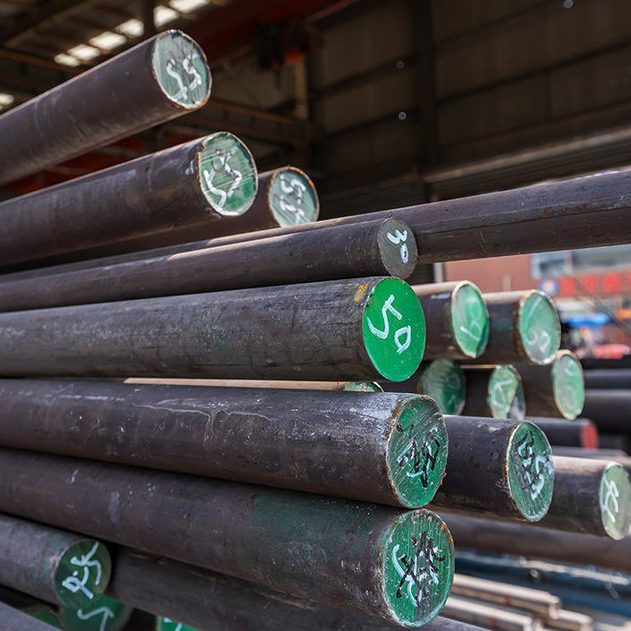 Hot Rolled Sae 1084 Low Carbon Round Steel Bar For Construction