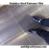 Buy cheap 457.2MM*457.2MM Stainless Steel Entrance Mats Commercial Front Entrance Guard Mats from wholesalers