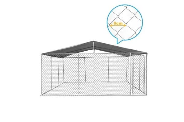 Buy cheap Heavy Duty Chain Link 3m Secure Outdoor Dog Kennel from wholesalers