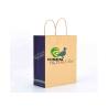 Buy cheap Twisted Handle Custom Paper Bags With Logo , Brown Paper Grocery Bags Offset Printing from wholesalers