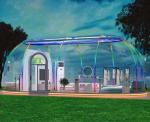 High Quality Dome House Luxurious Green Houses Modern Design PC Material Prefab