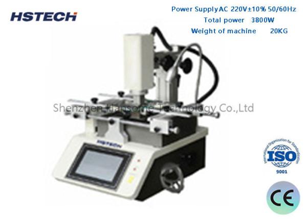 Industrial Touch Screen Independent 3 Heating Zones Manual BGA Rework Station