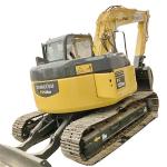 Good Health Original Color Komatsu PC128US Excavator with Blade 13 Ton Made in