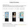 Buy cheap New Elegant Floor Standing Digital Signage Display Wifi 55 Inch Indoor Advertising from wholesalers
