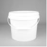 Buy cheap 7L White PP Round Plastic Bucket 2 Gallon White Bucket With Lid from wholesalers