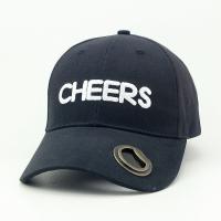 Buy cheap 6 Panel Custom Logo Bottle Opener Baseball Cap Polyester ODM OED product