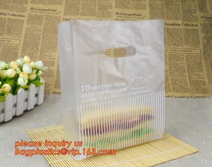 Soft Loop Handle Plastic Bags for carrying food,Starch Oxo Biodegradable Soft Loop Handle Plastic Bag For Grocery bageas