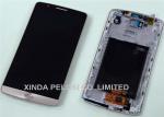 5.5 Inch Original LG G3 Cell Phone LCD Screens , White / Black Mobile LCD
