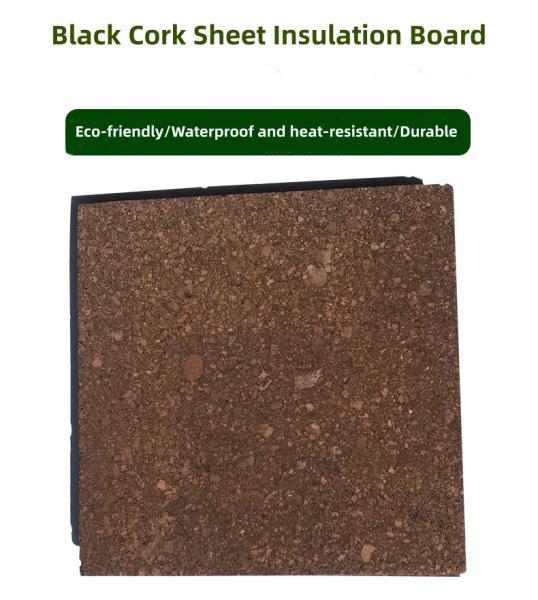 Buy cheap Eco-Friendly Black Cork Sheet Dark Cork Board Roll Tiles For Crafts from wholesalers