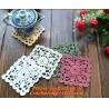 Buy cheap Multi Round Hand Made Crochet doily/placemat coasters/placemat set/shabby chic/place mats from wholesalers