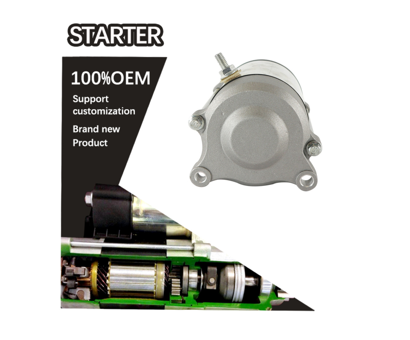 12V 10T CW STARTER 211631126, 211631161, 211631212 21163-1126, 21163-1161, 21163-1212.