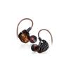 Buy cheap Stereo Sound Metal Earbuds With Mic Black Color OEM Serivces Supporting from wholesalers