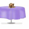 Buy cheap Premium Disposable Plastic Table Skirts , 84" Inch Round Plastic Table Covers from wholesalers