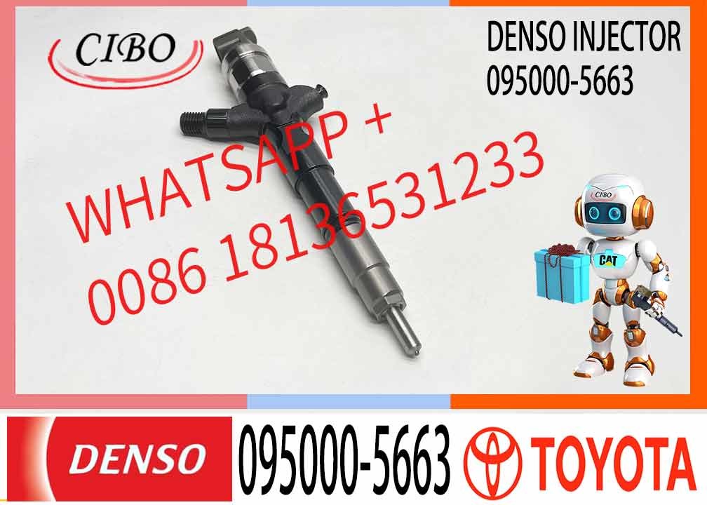 Common Rail Diesel Engine Injector 095000-5663 23670-30050 23670-39276 095000-5920 095000-5520 095000-5930