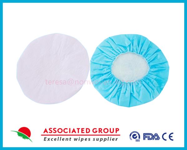 Buy cheap Disposable non woven hair cap nursing wash free no rinse shampoo shower cap travel beauty salon hotel bath shower cap from wholesalers