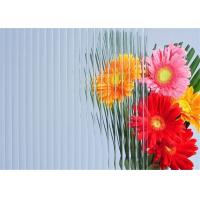 Buy cheap Furniture Decorative Patterned Glass 5mm Thickness Clear Millennium Embossed product
