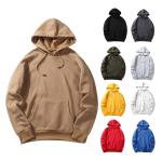 Factory Price Thick Cotton Running Long Sleeves Sportswear With Hoodie men
