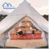 Buy cheap Luxury Large Outdoor Family Camping Canvas Bell Tent Teepee Yurt Glamping Tent from wholesalers
