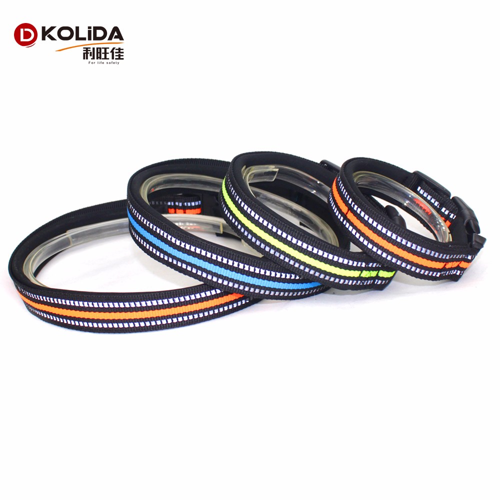 Softy Airmesh Nylon Dog Collars For Training Customized Adjustable Durable