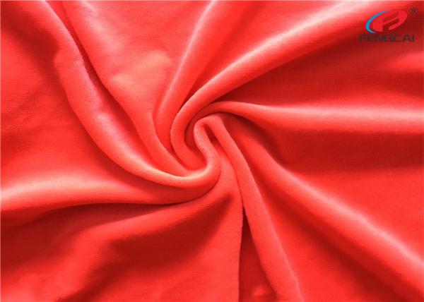 Buy cheap Anti - Pilling Polyester Spandex Velvet Fabric Stretch Knitted Minky Fabric For Toys from wholesalers