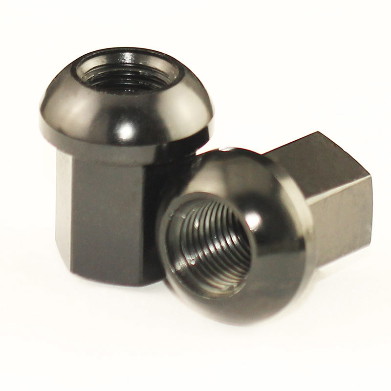 32MM M14x1.5 Silver Aluminum Lug Nut For PORSCHE