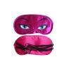Buy cheap Beautiful Soft Satin Material Sleep Mask With Eyes Rose Red Color from wholesalers