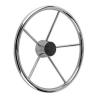 Buy cheap Five Spokes Stainless Steel Marine Steering Wheel 13.5 Inch Diameter from wholesalers