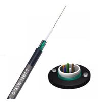 Buy cheap Outdoor 12 Core Fiber Optic Cable Single Mode GYXTW G652d product