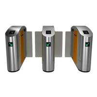 Buy cheap Acrylic Glass Full Height Sliding Turnstile Barrier Gate 24VDC product