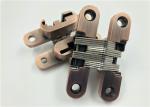 180 Degree Antique Copper Heavy Duty Hidden Door Hinges For Wardrobe Door