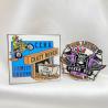 Buy cheap Black Skull Custom Lapel Pins Ename Metal Clothes Pins 1.5in - 2.5in from wholesalers