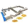 Buy cheap Fully Automatic 100kg/h Electric Heating Half Frozen French Fries Fry Production Line from wholesalers