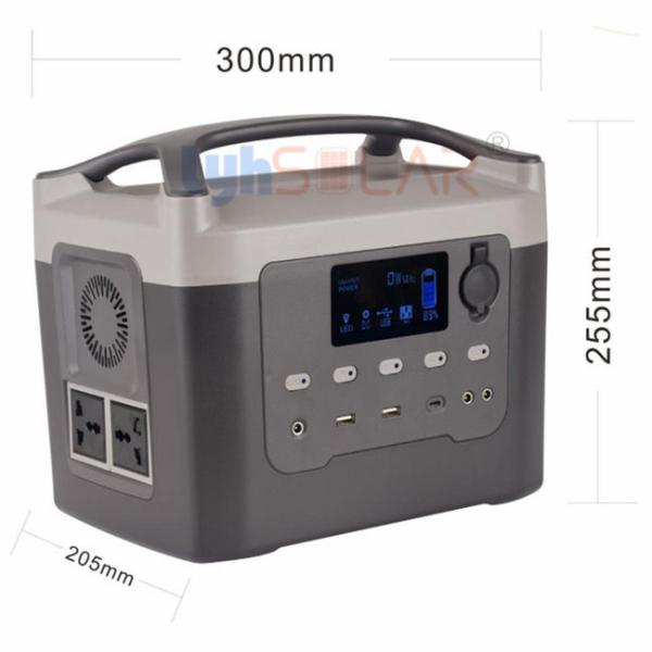 Buy cheap High Capacity Rechargeable Portable Power Station 600W For Outdoor Activities from wholesalers