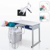 Buy cheap School Ultraportable Dental Phantom Head , Removable Dental Simulation Unit from wholesalers