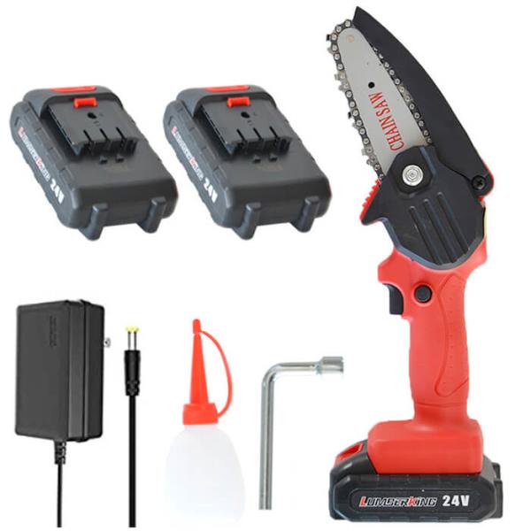 Buy cheap 4 Inch Cordless Battery Powered Handheld Mini Chainsaw For Tree Branch from wholesalers