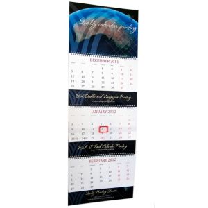 Buy cheap Grey Cardboard Table Desk Calendar Printing Wall Calendars Hot Stamping from wholesalers
