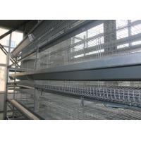 Buy cheap 3 Tiers Chicken Layer Equipment / Galvanized Chicken Farm Poultry Equipment product