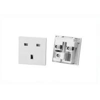 Buy cheap BSI Approved RB-02 British Socket Female Outlet 3 Pole 13A 250V UK Wall Panel product
