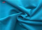 Semi Dull Satin Polyester Spandex Fabric For Brand Women Garments / Evening