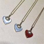 B BVGARI series love diamond necklace 18k gold white gold yellow gold rose gold