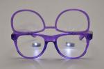 1.0mm Lense 3D Fireworks Glasses / Plastic Diffraction Glasses