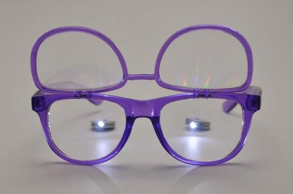 Buy cheap Thicken Lense 3D Fireworks Glasses , Plastic Diffraction Glasses from wholesalers