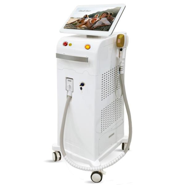 Buy cheap 3000W Soprano Ice Platinum Diode Laser Hair Removal Machine 755 808 1064 from wholesalers