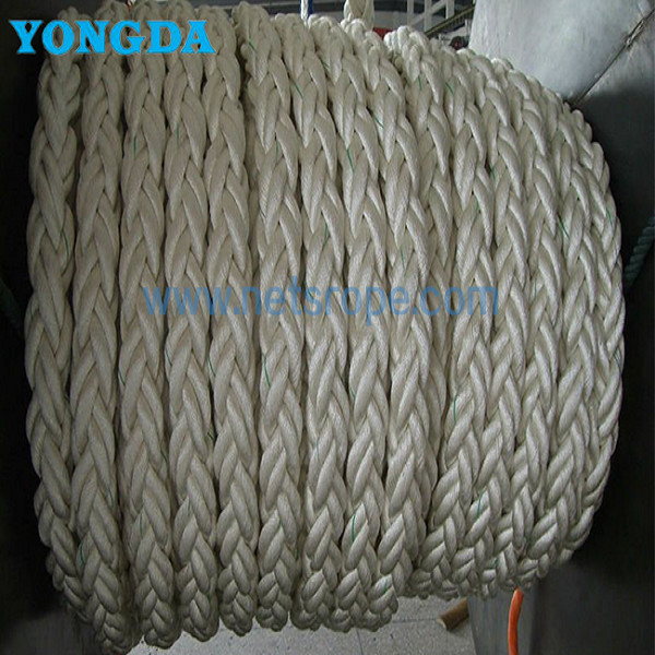 Heavy-Duty 8 Strand Braided Manila Rope with Durable, Eco-Friendly, High-Tensile Strength Rope for Marine, Industrial, and Outdoor Applications