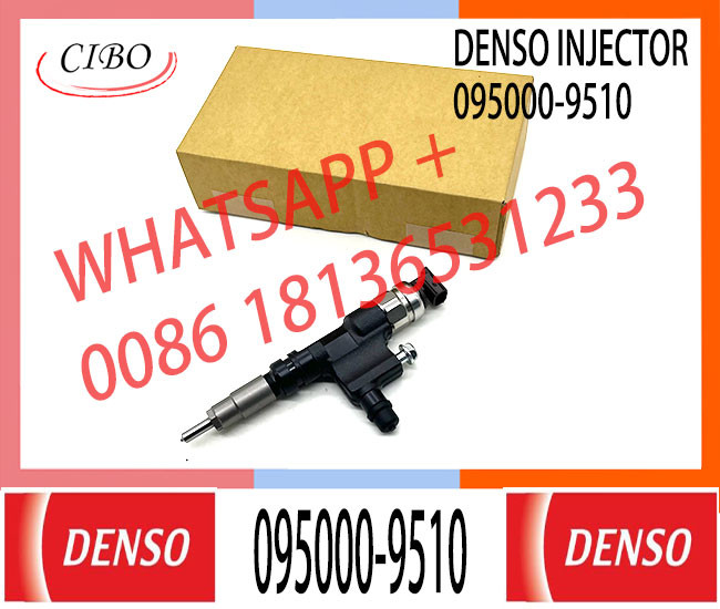 common rail injector 095000-9510 23670-E0510 for Hino 300 N04C Toyota Dyna 095000-9510 injector diesel fuel injector 095