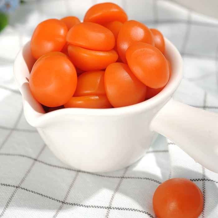 Natural Lutein Esters Adult Gummy Candy Gelatin / Pectin Material Gluten Free