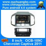 Ouchuangbo Car GPS Navi Multimedia Kit Android 4.0 for Chevrolet Captiva 2011