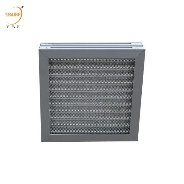 Buy cheap G3 Metal Washable Air Filter Corrugated Aluminum Mesh Air Filter from wholesalers